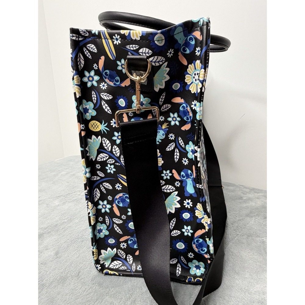 Disney Lilo & Stitch Tote Travel Bag All Over Print Purse Excellent Condition - Picture 6 of 7